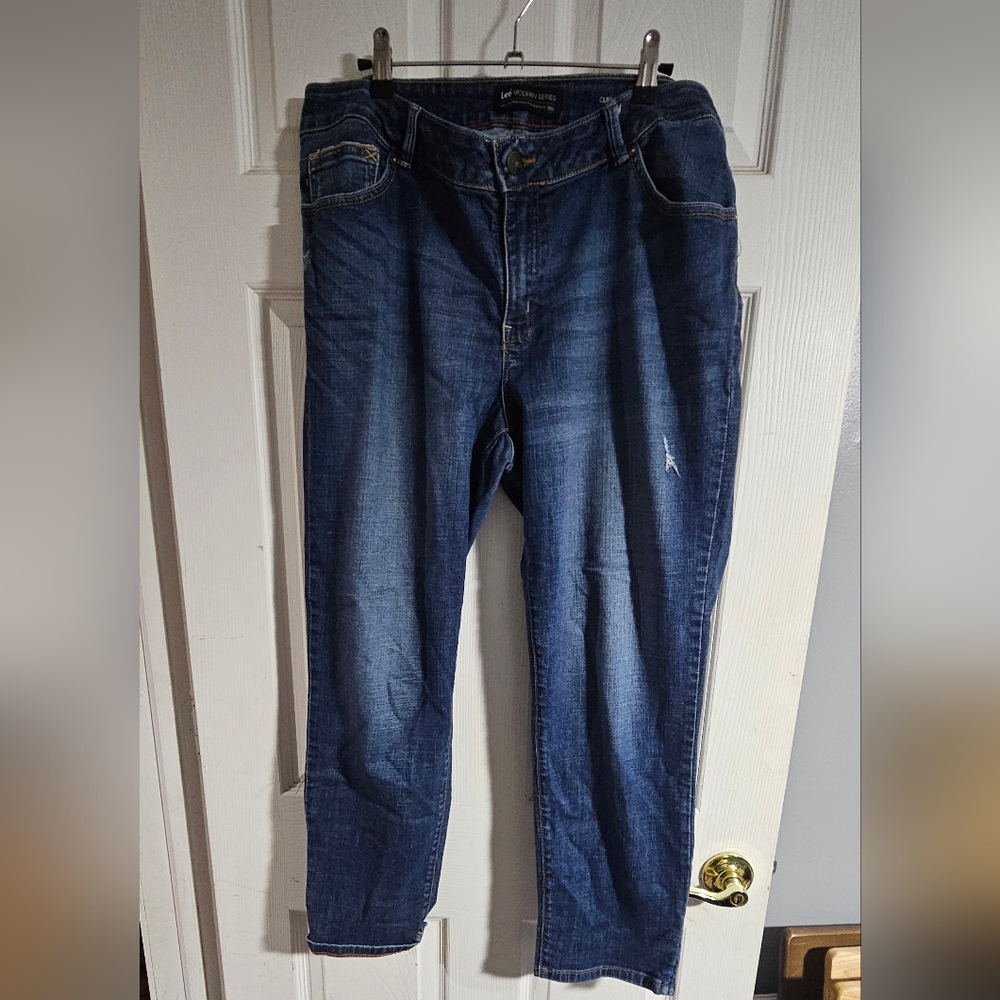 Lee Modern Series Curvy Fit Boyfriend Jeans Size 16W